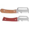 MOKKHNB 2 pezzi Pelapatate da cucina: pelapatate per frutta a julienne 3 in 1, coltello per pelare la canna da zucchero con apribottiglie - Manico facile da impugnare e lama in metallo per cucinare e