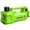 Greenworks G24JACK Jack a batteria 24V 3T Sollevamento idraulico elettrico Altezza: 6-1/8"-17-1/2" (155-445 mm) Adatto alla maggior parte dei veicoli SENZA BATTERIA e caricabatterie