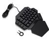 Gistuch Nero con tastiera funzione macro-definizione, portatile 35 tasti di gioco per Win 2000/Win XP/Win ME/Vista/Win7/Win8/WIN10