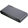 Lenovo USB-C Universal Business Dock, cablato, 2 x USB 3.2 Gen 2 (3.1 Gen 2) Type-C, grigio, 3840 x 2160 pixel, 60 Hz, Kensington