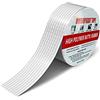 GEFONG Gomma Butilica Impermeabile Nastro in Foglio di Alluminio Lunghezza 10m Larghezza 5cm Nastro di Riparazione per Condotti Tetto Grondaia Riparazioni Interne ed Esterne 1 Rotolo