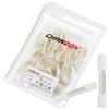 Chanzon 100 connettori di testa termorestringenti omologati UL impermeabili, grado marino, rapporto 3:1, sigillo di saldatura, calibro 26-24 AWG, cavo bianco, connettore a crimpare, giunto