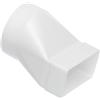 EUROPLAST Raccordo lungo 110 x 55 mm/Ø 100 mm canale piatto tubo rotondo 110 x 55 mm scarico canale canale canale di scarico