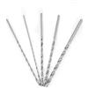 YUMILI 5 Punte Elicoidali Extra Lunghe, Extra Lungo HSS Punta, Set di Punte Elicoidali Lunghe, Acciaio ad Alta Velocità 150 mm per Forare Legno, Alluminio e Plastica (Diametro 2/3/3,5/4/5 mm)