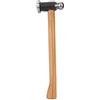Exliy Martello rotondo, martello rotondo Martello a penna a sfera Martello per uso domestico Lavorazione di gioielli Strumento a martello, Creazione di gioielli Martello a pannello Battitori Martello standa