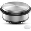 SilverRack Stoper in acciaio inossidabile [1 pezzo] + 1 Stop alla porta a parete in più - tappo per porte premium senza perforazione di 1,1 kg - tappo per porta pesante - tappo