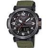 Casio Pro Trek Orologio Uomo Casio Pro Trek in Resina Multifunzione PRW-6600YB-3ER Verde