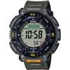 Casio Pro Trek Orologio Uomo Casio Pro Trek in Plastica da biomassa Multifunzione PRG-340-3ER Verde