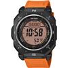 Casio Pro Trek Orologio Uomo Casio Pro Trek Arancione Solare Resina Trekking PRG-69-4ER