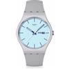 Swatch Orologio Swatch BLUEBERRY SKY Silicone Grigio Unisex Solo Tempo SO29M702