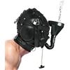 Master Series Degraded Sensory Deprivation Hood with Funnel Black