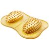 GOOHOCHY Mini Massaggiatore Portatile per Piedi in Pvc Oro, Pratico Strumento per Massaggio Piedi per Uomini e Bambini, Allevia alle Articolazioni e Migliora la Circolazione Colore Casuale