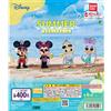 BANDAI Charm mascotte estivo personaggio Disney set completo di 4 capsule BANDAI...