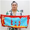 Imabari Sumo wrestler Yokozuna Hoshoryu Nobori Rikishi Asciugamano Imabari 33 cm x 80...