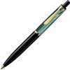 Pelikan Penna a sfera Pelikan a base di olio marmo verde nero classica K200...