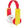 JVC HA-KD5-R-E Cuffia per Bambini Sovraurale con Limitazione del Suono, Rosso
