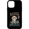 Cappuccino Coffee Drinker Designs Custodia per iPhone 12 mini Divertente caffè amante mattina caffeina tossicodipendente caffè umorismo