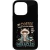 Cappuccino Coffee Drinker Designs Custodia per iPhone 13 Pro Divertente caffè amante mattina caffeina tossicodipendente caffè umorismo