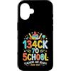 Leetspeak Back To School Co. Custodia per iPhone 16 Ritorno a scuola 2026 2027 Gli insegnanti sono pronti Leetspeak Divertente