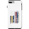 First Responder US Flag Police Fire Mili Custodia per iPhone 7 Plus/8 Plus Primo soccorritore eroe bandiera spedizione SME infermiera polizia militare