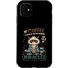 Cappuccino Coffee Drinker Designs Custodia per iPhone 11 Divertente caffè amante mattina caffeina tossicodipendente caffè umorismo