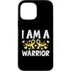 Flo Design Childhood Cancer Awareness Ou Custodia per iPhone 13 Pro Max I'm a Survivor Childhood Cancer Awareness Kids Boy Girl