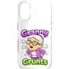 Generic Custodia per iPhone 17 Granny Grunts Divertente Carino