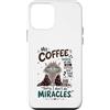Cappuccino Coffee Drinker Designs Custodia per iPhone 12 mini Divertente caffè amante mattina caffeina tossicodipendente caffè umorismo