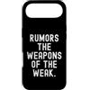 Witty Sarcastic Humor Clever Wordsmith Q Custodia per iPhone Air Voci Le Armi Deboli Spiritoso Citazione Uomini Donne