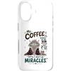 Cappuccino Coffee Drinker Designs Custodia per iPhone 17 Divertente caffè amante mattina caffeina tossicodipendente caffè umorismo