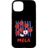 Cute Fun Italian Italy Summer Lover Vibe Custodia per iPhone 15 Plus La Vita Mela Mela Vita Retro Vintage Mele Frutta Italiana