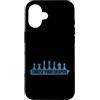 Chess King Strategy Brain Training Board Custodia per iPhone 16 Scegli le figure degli scacchi delle armi