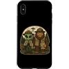Disclosure Humor Sasquatch Aliens UAP Ki Custodia per iPhone XS Max Bigfoot Alien Forest Ranger Friends - Divertente esploratore di Cryptid