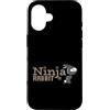 friendly bunny rabbit spoonbill bunny Ea Custodia per iPhone 16 Coniglio Ninja