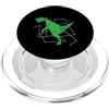 Paperfolding fold folding technique art Paperfolding Dino come forma fresca PopSockets PopGrip per MagSafe
