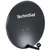 TechniSat TECHNITENNE 70 - Parabola satellitare digitale, 70 cm, antenna con palo di supporto, pronto per il montaggio di un LNB 40 mm, colore: Antracite