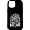 Japanese Storm Raijin Thunder Dragon Myt Custodia per iPhone 15 Raijin e Dragon Thunder comanda il mito del cielo