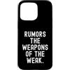 Witty Sarcastic Humor Clever Wordsmith Q Custodia per iPhone 15 Pro Max Voci Le Armi Deboli Spiritoso Citazione Uomini Donne