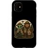 Disclosure Humor Sasquatch Aliens UAP Ki Custodia per iPhone 11 Bigfoot Alien Forest Ranger Friends - Divertente esploratore di Cryptid