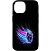 Soccer Ball Tees and Gifts Custodia per iPhone 14 Soccer Ball Dynamic Speed Light Trails