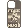 Funny Retro Wrestling Grappling Sport Fi Custodia per iPhone 14 Pro Max Citazione abbracci gratis Wrestling classico Wrestler professionista