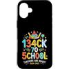 Leetspeak Back To School Co. Custodia per iPhone 16 Plus Ritorno a scuola 2026 2027 Gli insegnanti sono pronti Leetspeak Divertente