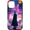 Japanese Vaporwave 80's 90's Aesthetic C Custodia per iPhone 12/12 Pro Destinazione in estetica retrò cyberpunk vaporwave harajuku