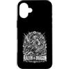 Japanese Storm Raijin Thunder Dragon Myt Custodia per iPhone 16 Plus Raijin e Dragon Thunder comanda il mito del cielo