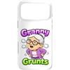 Generic Custodia per iPhone 17 Pro Max Granny Grunts Divertente Carino