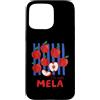 Cute Fun Italian Italy Summer Lover Vibe Custodia per iPhone 15 Pro Max La Vita Mela Mela Vita Retro Vintage Mele Frutta Italiana