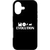 Diskette CD retro old data storage compu Custodia per iPhone 17 Chiavetta USB Cloud Evolution Diskette CD