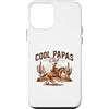 Cool Papas Club Cowboy Grandpa Western Custodia per iPhone 12 mini Cool Papas Club Nonno Cowboy Deserto Western Scena