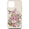 Hummingbird Apparel For Kids and Adults Custodia per iPhone 12 mini Logopedia Floreale Insegnante Colibrì Aula ABC