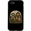 Disclosure Humor Sasquatch Aliens UAP Ki Custodia per iPhone SE (2020) / 7/8 Bigfoot Alien Forest Ranger Friends - Divertente esploratore di Cryptid